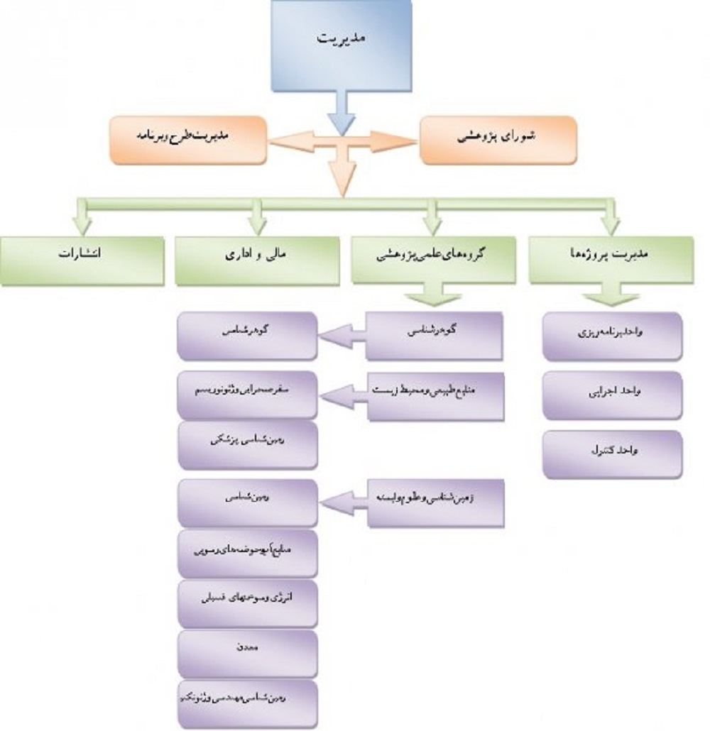 چارت سازمانی